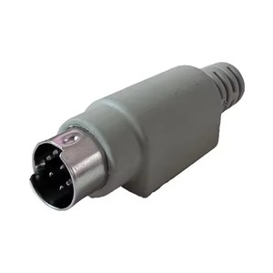 Connecteur mâle PLC 8 broches avec poignée en plastique, adaptateur pour câbles à souder, connecteur DIY en cuivre, borne MD8 - Product Image 6