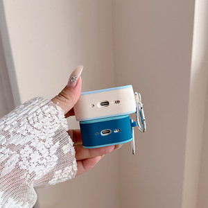 Étui en silicone souple de couleur unie pour Apple <span class=keywords><strong>Airpods</strong></span> 4 <span class=keywords><strong>Pro</strong></span> <span class=keywords><strong>2</strong></span> 3, housse pour écouteurs sans fil, boîte de charge antichoc - Product Image 3