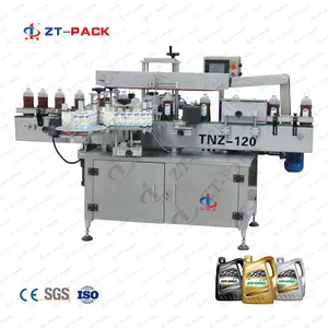 Auto Labeling Equipment For Round Cycle Flat Square Bottles Jars Jerry Can Labeling Machine Labeler