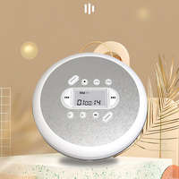 Reproductor de CD Portátil Anti-Skip con Conexión Bluetooth para Aprendizaje de Idiomas y Entretenimiento en el Hogar