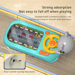 Hot-selling educatief interactief simulatie-race-avonturenspel voor kinderen, stuurwiel speelgoedauto met ruimteschip - Product Image 3