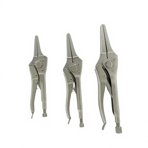 ชุดคีมจับปลายแหลมแบบล็อค 3 ชิ้น เครื่องมือผ่าตัดกระดูกและข้อ สแตนเลสสตีล คีมจับปลายแหลมแบบล็อคที่มีความแม่นยำสูง - Product Image 1