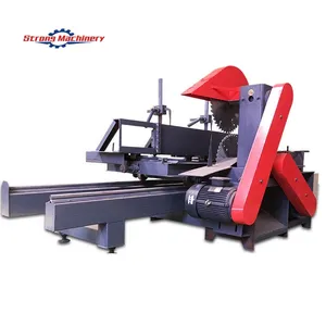 round log cutting circular sawmill sliding table saw machines