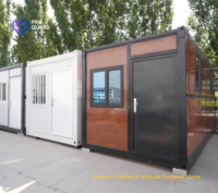 Personnalisable 20 pieds portable cabine pliante conteneur maison modulaire petite maison préfabriquée mobile en acier maison pour les Philippines