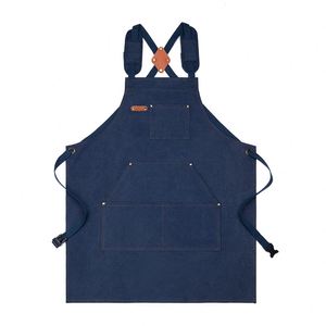 Delantal de Moda, Duradero y Reutilizable para Trabajo, con Logotipo Personalizado Bordado e Impreso, para Bar, Barbería, Bar de Cócteles, Barista - Product Image 1
