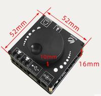 Carte amplificateur numérique audio sans fil XY-AP50L Mini BT 5.0 50W+50W Stéréo avec AUX 3.5MM USB et application
