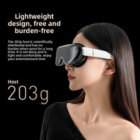 Lunettes intelligentes tout-en-un Lotus Visual-X XR/VR avec compensation de myopie réglable de 0 à 800 degrés