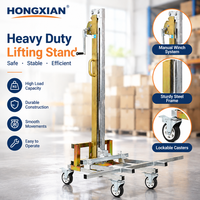 Chariot élévateur pliable portable de 85 cm et 60 kg, chariot élévateur pour le chargement de conteneurs, pour le levage de placards et d'armoires