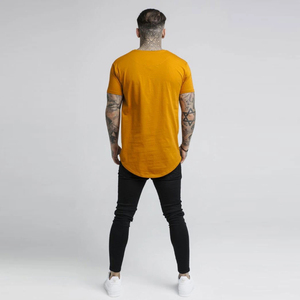 Men Casual Summer Short Sleeve <b>T</b>-Shirt 200GSM 100% Cotton Eco-Friendly Soft Breathable Daily Wear Custom OEM Private Label - Product Image 3