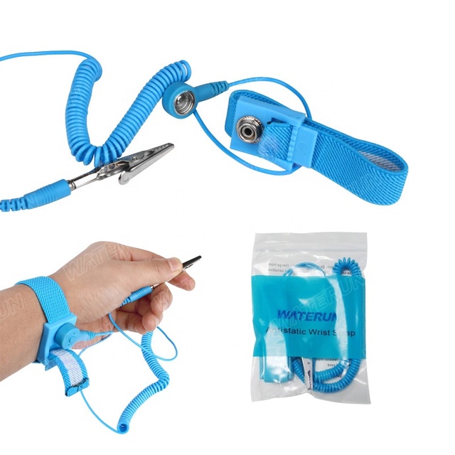 Adjustable Anti-Static ESD Wrist Strap Customizable OEM Electronic Maintenance Tool for DIY Grade for Personnel ESD Control