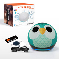 Nouvelle arrivée, haut-parleur Bluetooth sans fil Alaxe, mini haut-parleur portable avec poignée en tissu et lumière colorée