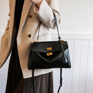 Bolso de Mano de Cuero PU con Logotipo Personalizado 2025, Bolso Bandolera de un Solo Hombro para Mujer, Bolso Tote de Gran Capacidad para Damas de Lujo - Product Image 2