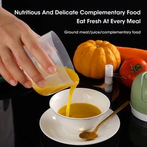 Triturador de Alimentos Portátil para Carne y Verduras, Utensilio de Cocina de 250 ml, Triturador de Ajo - Product Image 6