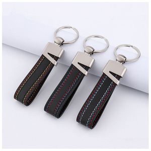Personalized Laser Engraving logo Sublimation Blank Faux Leather <b>Key</b> Chain Holder <b>Ring</b> <b>Custom</b> Luxury Car Pu Leather Keychain - Product Image 1