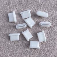Bouchon anti-poussière en silicone pour téléphone portable, port de charge de type C, housse de protection