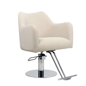 Poltrone da Salone Moderne di Alta Qualità per Donna, Poltrona da Parrucchiere Antica con Rivestimenti, Poltrona da Barbiere Bianca - Product Image 2
