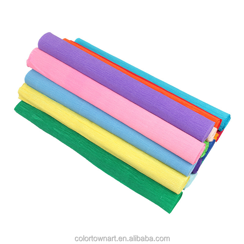 クレープ紙50×250センチまとめ売り 【公式通販】