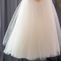 Jupe longue et volumineuse imprimée pour filles, en polyester, pour spectacle de danse classique, tenue de performance pour enfants