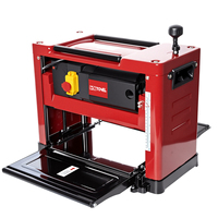Raboteuse Électrique Industrielle Portable pour le Travail du Bois, Machine à Polir le Bois avec Réglage de la Hauteur, 220V 2000W 50Hz