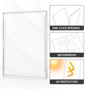 מגן כרטיס 35, מגן כרטיס בייסבול, מגן כרטיס אקרילי בעל כרטיס מסך ברור עבור משחק ספורט כדורגל - Product Image 4