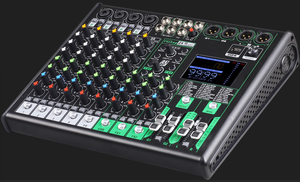 Console de mixage tout-en-un professionnelle, boîtier métallique, du <span class=keywords><strong>studio</strong></span> de chambre à coucher à la scène, offrant un son partout - Product Image 2