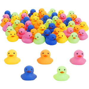 Biểu Tượng Tùy Chỉnh Nước Nổi Tắm Đồ Chơi Cao Su Vịt PVC Colour Thay Đổi Dễ Thương Màu Vàng Màu Xanh Cao Su Màu Hồng Vịt - Product Image 1