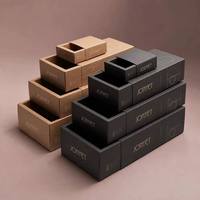 Set di Scatole per Cosmetici con Cassetto Scorrevole, Personalizzabili in Dimensioni, Colore e Logo, in Cartone Kraft, Produzione Completa