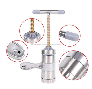 Hogar <span class=keywords><strong>de</strong></span> acero inoxidable Manual <span class=keywords><strong>de</strong></span> <span class=keywords><strong>la</strong></span> máquina <span class=keywords><strong>de</strong></span> <span class=keywords><strong>Pasta</strong></span> máquina <span class=keywords><strong>de</strong></span> presión <span class=keywords><strong>de</strong></span> mano máquina <span class=keywords><strong>de</strong></span> fideos creador con 5 modelos - Product Image 5