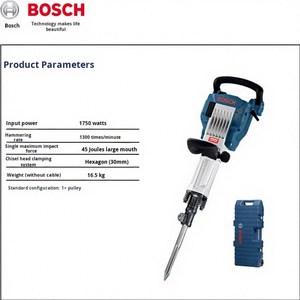<span class=keywords><strong>Martillo</strong></span> <span class=keywords><strong>Demoledor</strong></span> Eléctrico Industrial BOSCH GSH 14 C/GSH 16-30/GSH 27 VC, Pico <span class=keywords><strong>Demoledor</strong></span> de <span class=keywords><strong>1750W</strong></span>, Acero Inoxidable, 2200ipm de Impacto - Product Image 5