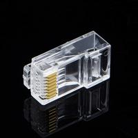 Connecteurs de câble Ethernet CableCreation, connecteurs à sertir UTP, prise réseau Cat6/Cat5e RJ45, lot de 50/100