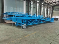 CE 8 tonnes 10 tonnes 12 tonnes 15T hydraulique manuel Mobile chargement de cour rampe chariot élévateur conteneur pliable mobile chargement rampe