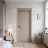 Porte creuse en WPC, couleur uniforme, pour la rénovation de toute la maison, design d'intérieur uniforme pour la décoration de la maison
