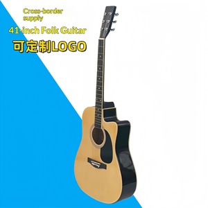 <span class=keywords><strong>Guitare</strong></span> acoustique de 41 pouces en bois massif, fabriquée directement en usine, <span class=keywords><strong>guitare</strong></span> folk <span class=keywords><strong>à</strong></span> 6 cordes pour débutants et professionnels - Product Image 5