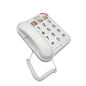 <span class=keywords><strong>Téléphone</strong></span> <span class=keywords><strong>fixe</strong></span> à gros boutons pour les personnes âgées malvoyantes et les soins de l'image Mémoire à une touche <span class=keywords><strong>Téléphone</strong></span> pour personnes âgées amplifié à gros boutons - Product Image 2