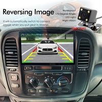 Système multimédia stéréo pour tableau de bord 2DIN avec écran tactile GPS de navigation CarPlay Android 13 DSP OLED 128 Go pour Land Cruiser