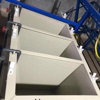 Bacs d'anodisation de l'aluminium, bacs de galvanoplastie au zinc, bacs d'électrodéposition en PP