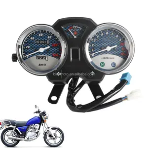 Bir sınıf motosiklet takometre dashboard hız ölçer Suzuki gn125 parçaları gn125-2a HJ125-8E Haojue için gn125 kilometre