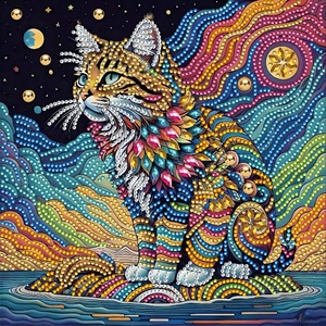 Kit de Peinture Diamant Xixi Personnalisé en Acrylique Forme Irrégulière, DIY Art Moderne Classique, Hibou Animal, Ensemble d'Artisanat Écologique - Product Image 5