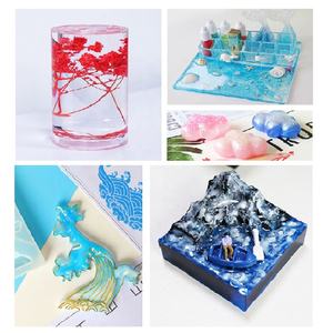 Resina Epoxi Transparente de Alta Calidad, Pegamento AB 2:1, Cristalino, para Vertido Profundo, para Arte, Manualidades y Joyería, Precio al por Mayor - Product Image 3