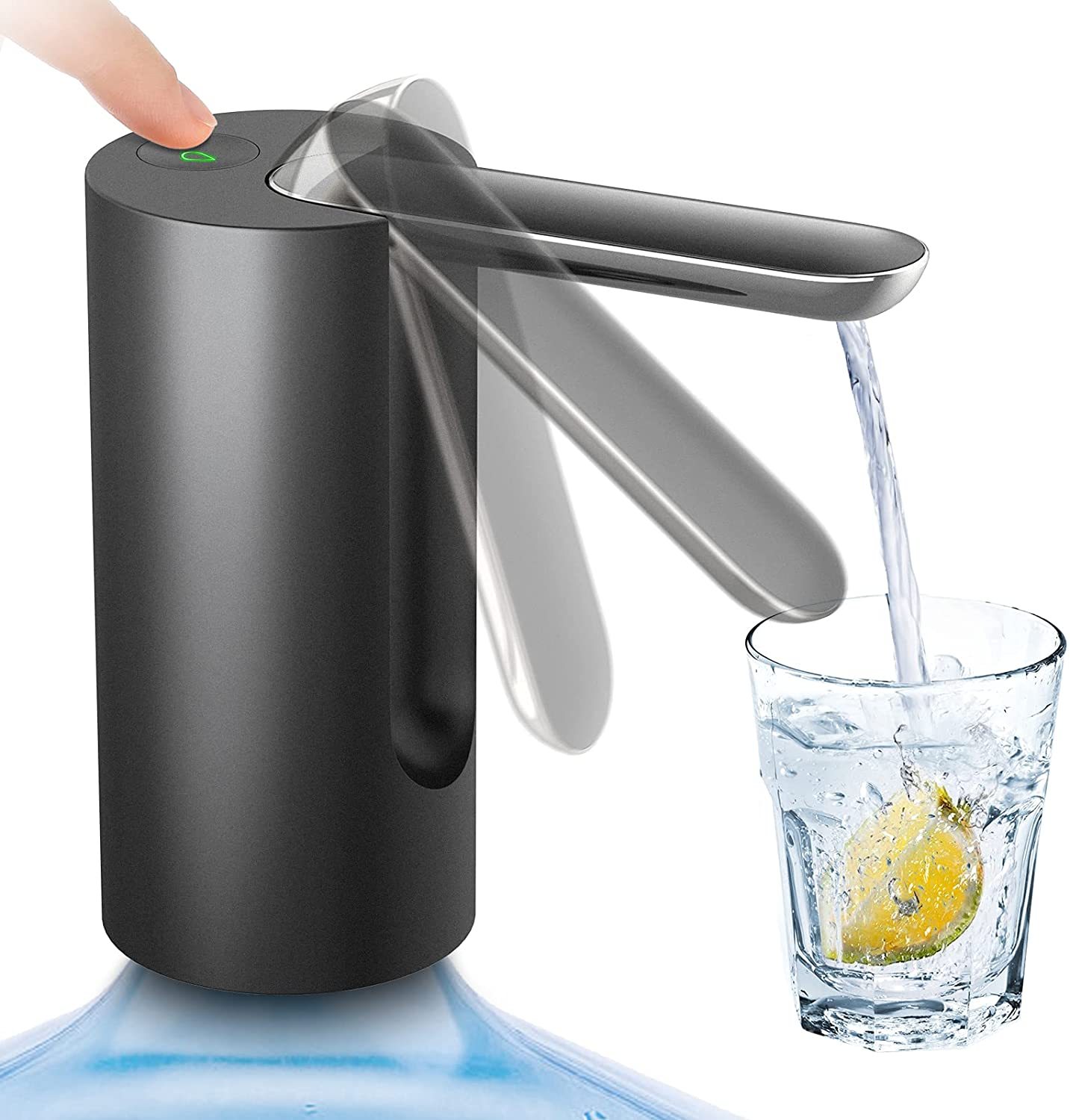 USB Rechargeable Water Dispenser Pump, Automatic Electric Pump, Portable Wireless Mini Pump