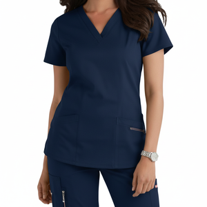 High-Grade Medical Uniform United States <b>Scrub</b> <b>Top</b> <b>Scrub</b> Sets <b>Scrub</b> Nurse Uniform For Hospital Wholesale Medical <b>Scrub</b> Sets - Product Image 1