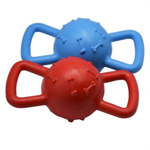 Juguete Interactivo y Divertido para Perros, Juguete Masticable con Sonido, Duradero, de TPR, con Patrón de Hueso, Pelota Flotante DR01 Guangdong para Juego de Tira y Afloja - Product Image 4