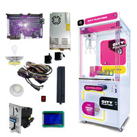 Machine à griffes à monnayeur pour poupées et objets de collection avec fonctionnalités cadeaux Happy Moment