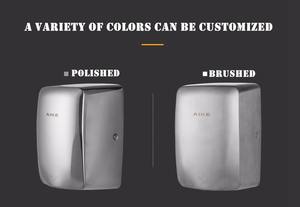 Secador de Manos Eléctrico Portátil Mini Ajustable con Motor de Escobillas de Carbón de Acero Inoxidable AK2803B de China - Product Image 3