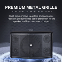 Haut-parleur KTV professionnel passif CP-10F 10 pouces 5 unités 3 voies 200W avec tweeter à pavillon pour home cinéma, conférences, musique d'ambiance HIFI