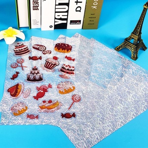 Nhỏ Vinyl Nhãn dán nhãn mực 8.5 CuộN an ninh dán tấm cắt chết Holographic tùy chỉnh Holographic Sticker A4 Mực in phun - Product Image 6