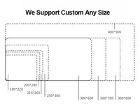 Tapis de souris XXL en caoutchouc vierge personnalisé avec logo, de haute qualité, en sublimation, pour PC de jeu, vente en gros