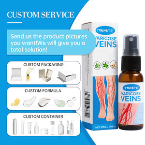 Usine de plantes OEM Soin des varices Spray Extrait de plante Apaisant Fatigue des jambes Phlébite Améliorer la circulation sanguine Soins corporels - Product Image 2