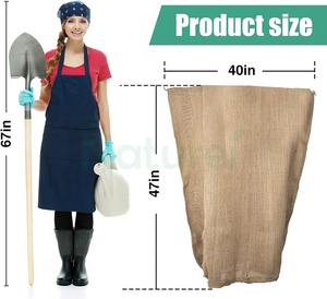 Extérieur Hiver Jardin Cour Arbuste En <span class=keywords><strong>Pot</strong></span> Non tissé Tissu Culture Tissu Plante Couvre Gel Protection pour L'hiver - Product Image 4