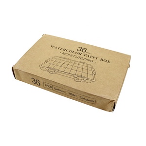 BECOL Wholesale 36 pozzetti scatola di tavolozza di vernice vuota tavolozza di vernice ad acquerello in plastica professionale vaso di vernice portatile per artista - Product Image 6